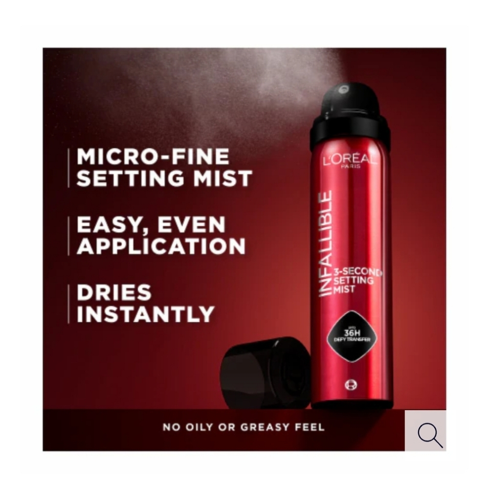L'Oreal Infallible Three Second Setting Mist - Picture 5 of 7